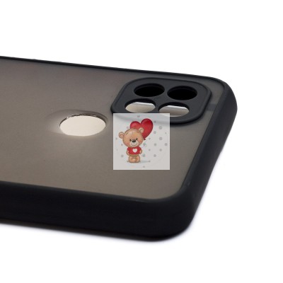 Чехол-накладка для OPPO realme C21 (черный/черный) - PC041