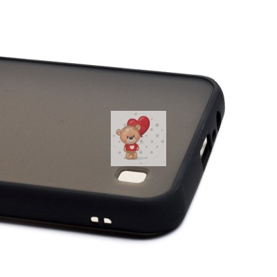 Чехол-накладка для OPPO realme C21 (черный/черный) - PC041