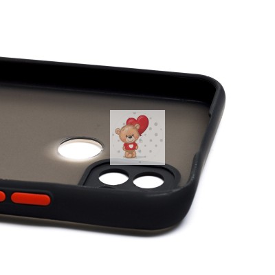 Чехол-накладка для OPPO realme C21 (черный/черный) - PC041