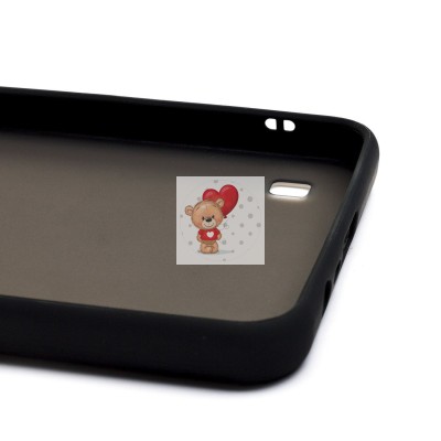 Чехол-накладка для OPPO realme C21 (черный/черный) - PC041