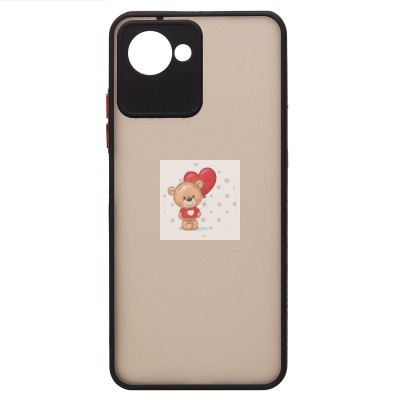 Чехол-накладка для OPPO realme C30 (черный/черный) - PC041