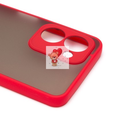 Чехол-накладка для OPPO realme C33 (красный) - PC041 Чехол-накладка для OPPO realme C33 (красный) - PC041