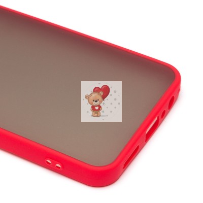 Чехол-накладка для OPPO realme C33 (красный) - PC041 Чехол-накладка для OPPO realme C33 (красный) - PC041