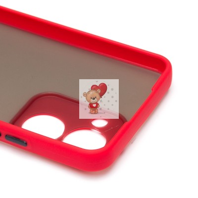 Чехол-накладка для OPPO realme C33 (красный) - PC041 Чехол-накладка для OPPO realme C33 (красный) - PC041