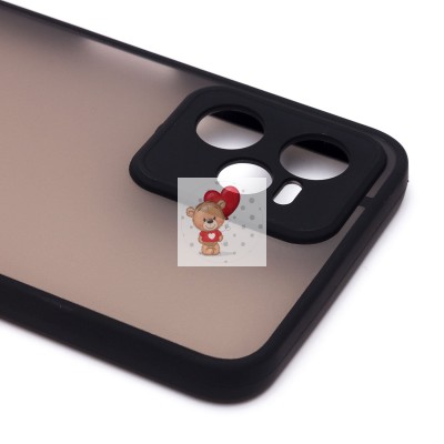 Чехол-накладка для OPPO realme C35 (черный/черный) - PC041 Чехол-накладка для OPPO realme C35 (черный/черный) - PC041