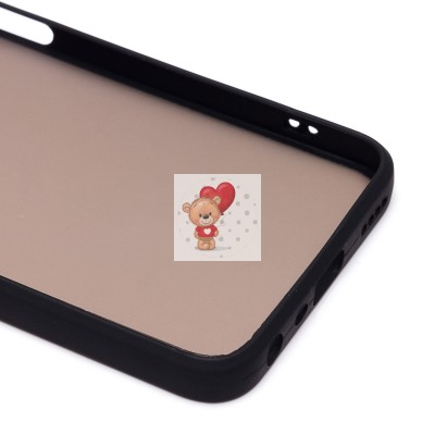 Чехол-накладка для OPPO realme C35 (черный/черный) - PC041 Чехол-накладка для OPPO realme C35 (черный/черный) - PC041