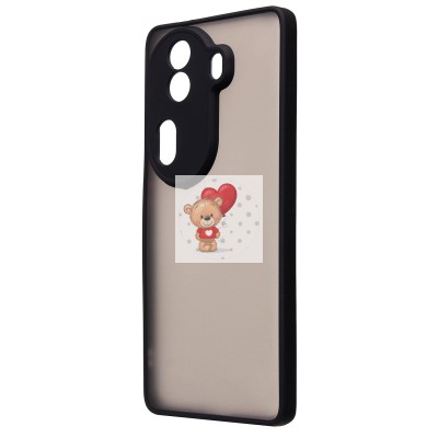 Чехол-накладка для OPPO Reno 11 Pro (черный) - PC041