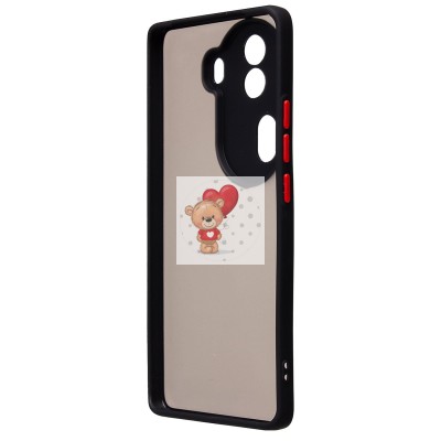 Чехол-накладка для OPPO Reno 11 Pro (черный) - PC041