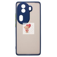 Чехол-накладка для OPPO Reno 11 Pro (темно-синий) - PC041