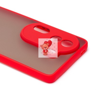 Чехол-накладка для OPPO Reno 11 Pro (красный) - PC041 Чехол-накладка для OPPO Reno 11 Pro (красный) - PC041