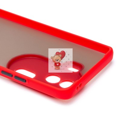 Чехол-накладка для OPPO Reno 11 Pro (красный) - PC041 Чехол-накладка для OPPO Reno 11 Pro (красный) - PC041