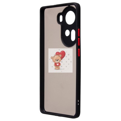 Чехол-накладка для OPPO Reno 11 (черный) - PC041 Чехол-накладка для OPPO Reno 11 (черный) - PC041