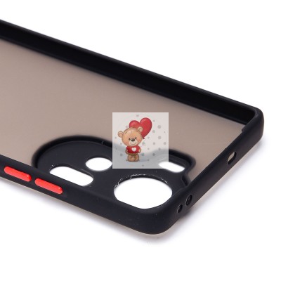 Чехол-накладка для OPPO Reno 11 (черный) - PC041 Чехол-накладка для OPPO Reno 11 (черный) - PC041