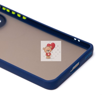 Чехол-накладка для OPPO Reno 11 (темно-синий) - PC041