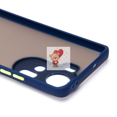 Чехол-накладка для OPPO Reno 11 (темно-синий) - PC041