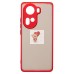 Чехол-накладка для OPPO Reno 11 (красный) - PC041