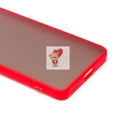 Чехол-накладка для OPPO Reno 11 (красный) - PC041 Чехол-накладка для OPPO Reno 11 (красный) - PC041