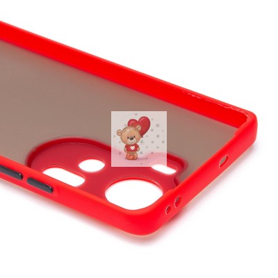 Чехол-накладка для OPPO Reno 11 (красный) - PC041 Чехол-накладка для OPPO Reno 11 (красный) - PC041