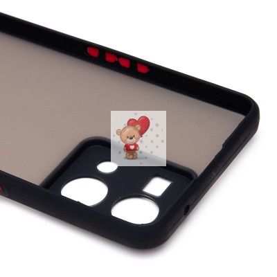 Чехол-накладка для OPPO Reno 7 (черный) - PC041