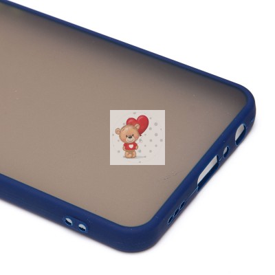 Чехол-накладка для OPPO Reno 7 (темно-синий) - PC041