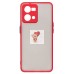 Чехол-накладка для OPPO Reno 7 (красный) - PC041