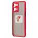 Чехол-накладка для OPPO Reno 7 (красный) - PC041
