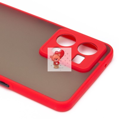 Чехол-накладка для OPPO Reno 7 (красный) - PC041