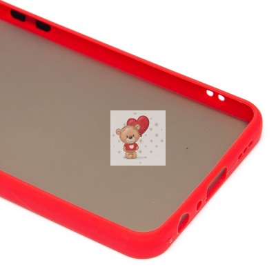 Чехол-накладка для OPPO Reno 7 (красный) - PC041