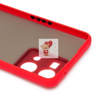 Чехол-накладка для OPPO Reno 7 (красный) - PC041