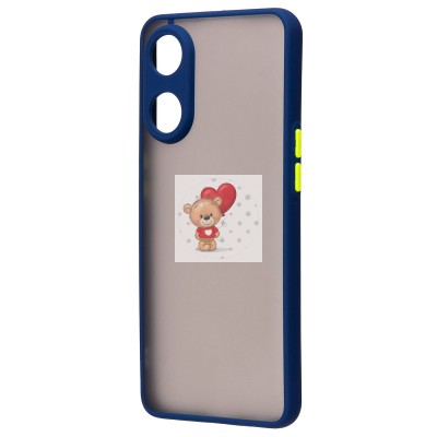 Чехол-накладка для OPPO Reno8 T 4G (темно-синий) - PC041 Чехол-накладка для OPPO Reno8 T 4G (темно-синий) - PC041