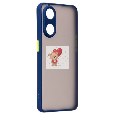 Чехол-накладка для OPPO Reno8 T 4G (темно-синий) - PC041 Чехол-накладка для OPPO Reno8 T 4G (темно-синий) - PC041