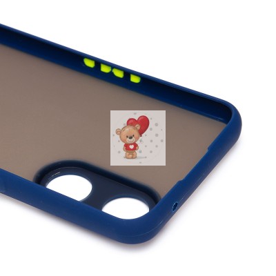 Чехол-накладка для OPPO Reno8 T 4G (темно-синий) - PC041 Чехол-накладка для OPPO Reno8 T 4G (темно-синий) - PC041