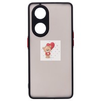 Чехол-накладка для OPPO Reno8 T 5G (черный) - PC041 Чехол-накладка для OPPO Reno8 T 5G (черный) - PC041