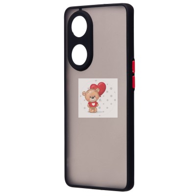 Чехол-накладка для OPPO Reno8 T 5G (черный) - PC041 Чехол-накладка для OPPO Reno8 T 5G (черный) - PC041