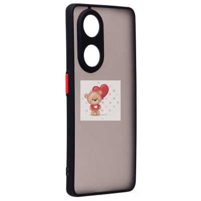 Чехол-накладка для OPPO Reno8 T 5G (черный) - PC041 Чехол-накладка для OPPO Reno8 T 5G (черный) - PC041