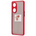Чехол-накладка для OPPO Reno8 T 5G (красный) - PC041 Чехол-накладка для OPPO Reno8 T 5G (красный) - PC041