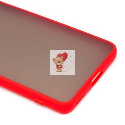 Чехол-накладка для OPPO Reno8 T 5G (красный) - PC041 Чехол-накладка для OPPO Reno8 T 5G (красный) - PC041