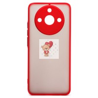Чехол-накладка для Realme 11 (CN) (красный) - PC041 Чехол-накладка для Realme 11 (CN) (красный) - PC041