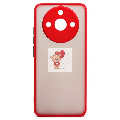 Чехол-накладка для Realme 11 (CN) (красный) - PC041 Чехол-накладка для Realme 11 (CN) (красный) - PC041