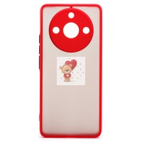 Чехол-накладка для Realme 11 Pro (красный) - PC041