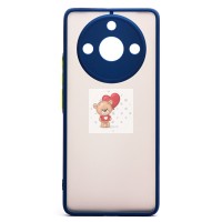 Чехол-накладка для Realme 11 Pro+ (синий) - PC041