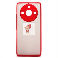 Чехол-накладка для Realme 11 Pro+ (красный) - PC041 Чехол-накладка для Realme 11 Pro+ (красный) - PC041