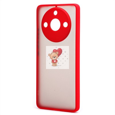 Чехол-накладка для Realme 11 Pro+ (красный) - PC041 Чехол-накладка для Realme 11 Pro+ (красный) - PC041