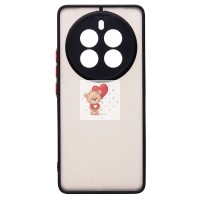 Чехол-накладка для Realme 12 Pro + (черный) - PC041