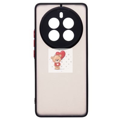 Чехол-накладка для Realme 12 Pro + (черный) - PC041