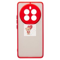 Чехол-накладка для Realme 12 Pro + (красный) - PC041