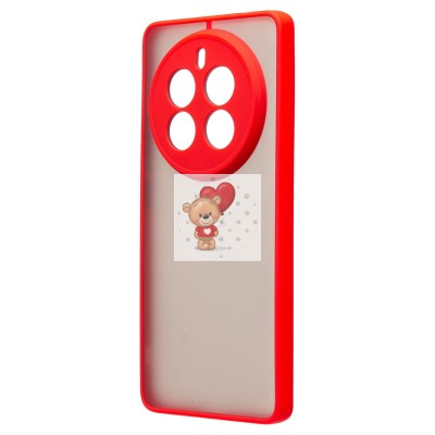 Чехол-накладка для Realme 12 Pro + (красный) - PC041