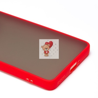 Чехол-накладка для Realme 12 Pro + (красный) - PC041