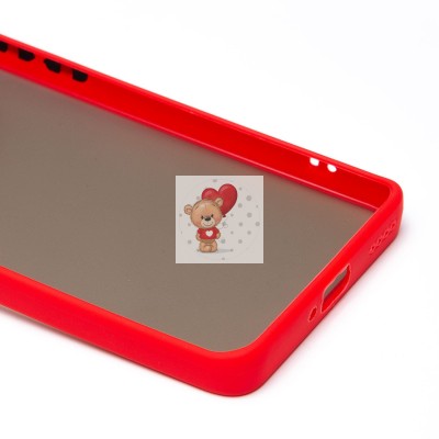 Чехол-накладка для Realme 12 Pro + (красный) - PC041