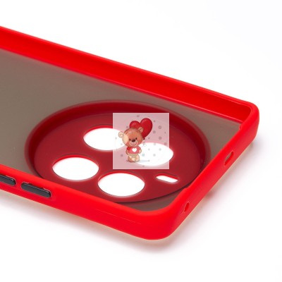 Чехол-накладка для Realme 12 Pro + (красный) - PC041